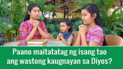 Paano maitatatag ng isang tao ang wastong kaugnayan sa Diyos?